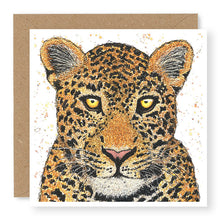 Load image into Gallery viewer, Leopard Blank Card, (IW17)
