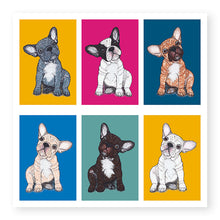 Load image into Gallery viewer, Whiskers French Bulldog Card, (WH004)
