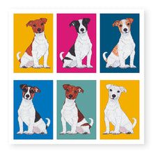 Load image into Gallery viewer, Whiskers Jack Russell Card, (WH007)
