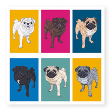 Load image into Gallery viewer, Whiskers Pug Card, (WH008)
