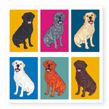 Load image into Gallery viewer, Whiskers Labrador Card, (WH009)
