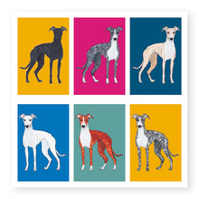 Load image into Gallery viewer, Whiskers Whippet / Greyhound Card, (WH011)
