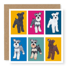 Load image into Gallery viewer, Whiskers Schnauzer Card, (WH012)
