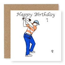 Load image into Gallery viewer, Golf Birthday Card (BD36)
